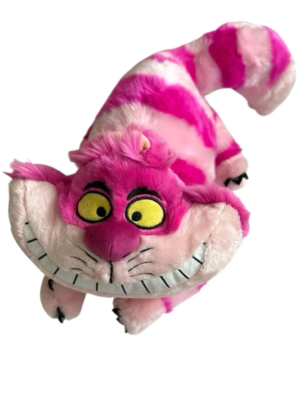 Pink CHESHIRE CAT from Alice In Wonderland Disney Store Plush Stuffed Animal